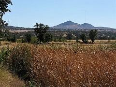 Wetlands among foothills. Photo by BLM.